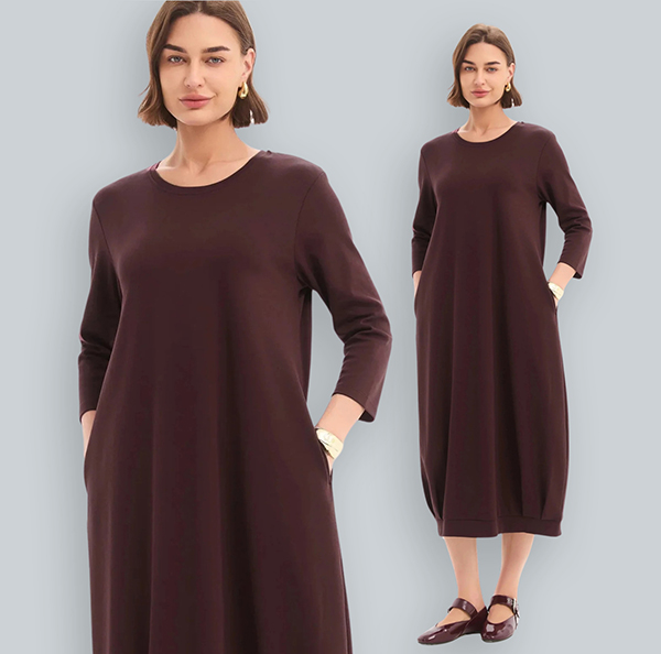 Just in!  Tirelli  Banded Hem Jersey Dress 
