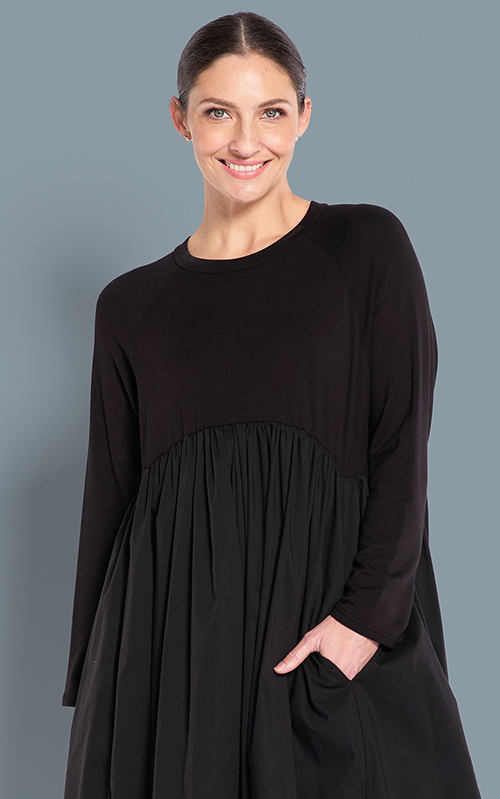 Deborah Spliced Midi Dress