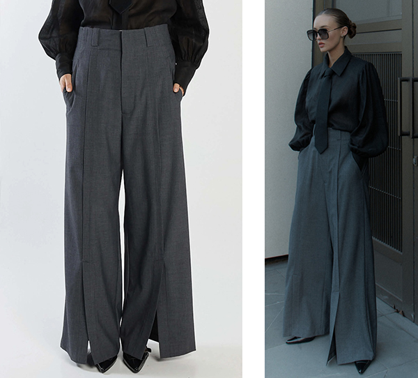 DREF BY D Cinza Pant 