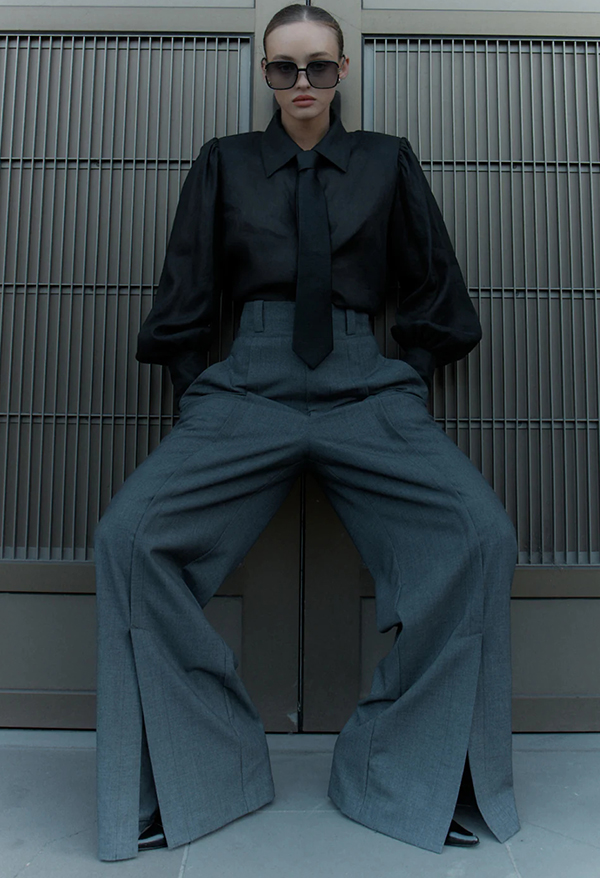 DREF BY D Cinza Pant 