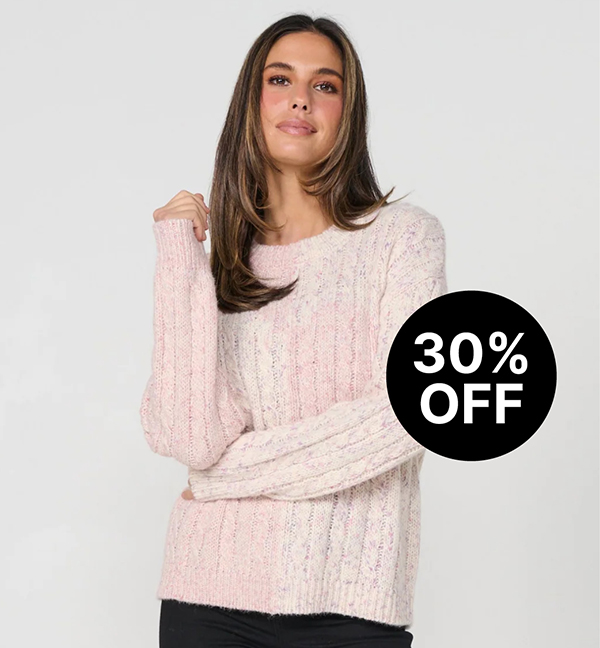 30% OFF SELECTED STYLES!