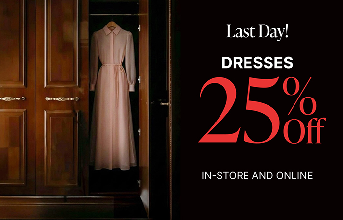 Shop 25% off Dresses