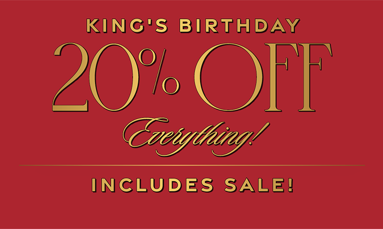 20% OFF everything including Sale