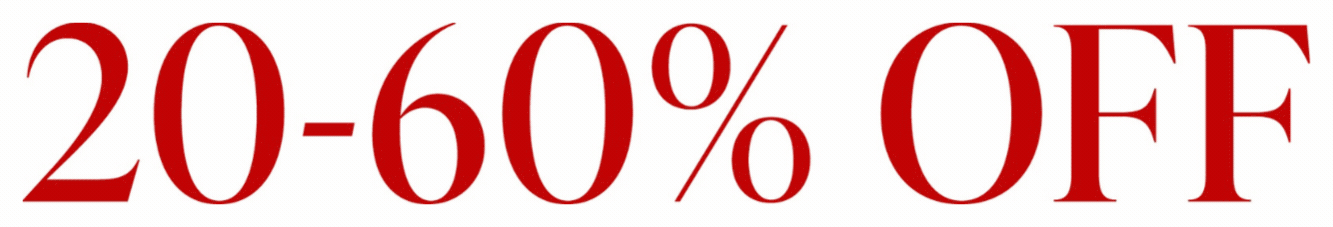 20-60% off!