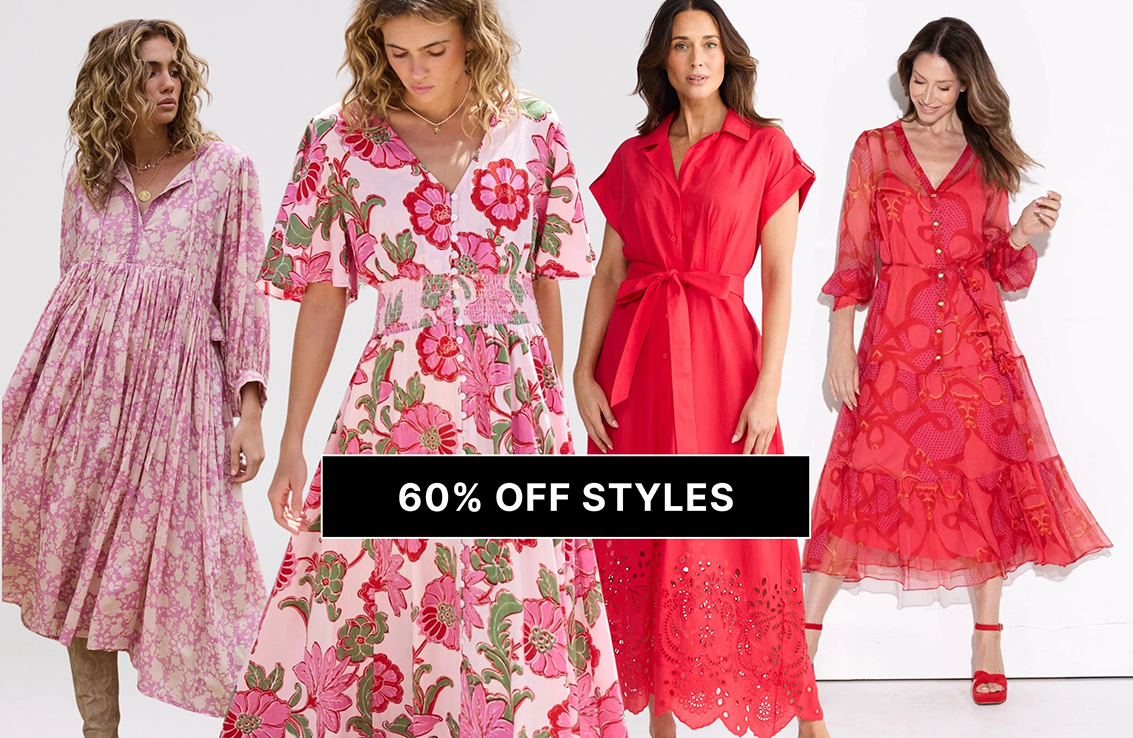 60% off styles