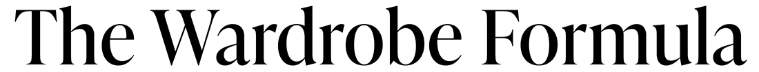 The Wardrobe Formula