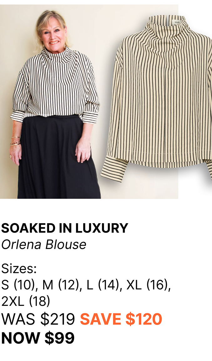 Soaked in Luxury Blouse