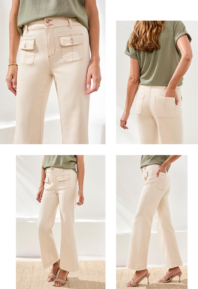 PALAZZO DENIM JEANS