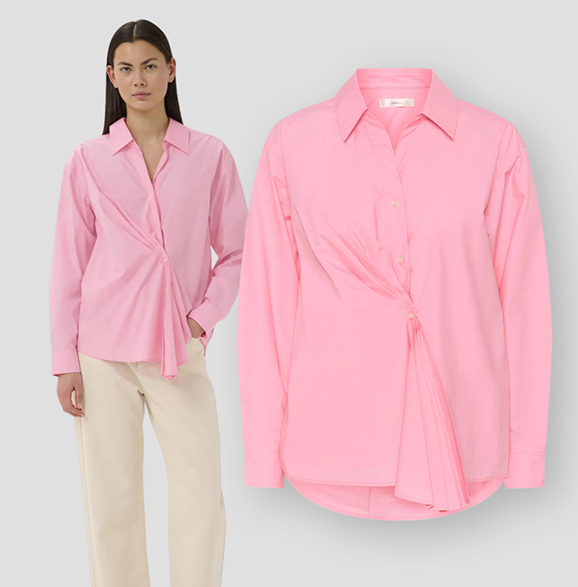 LELO DALLAS PLEATED SHIRT