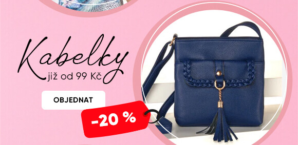 Kabelky se slevou -20 %