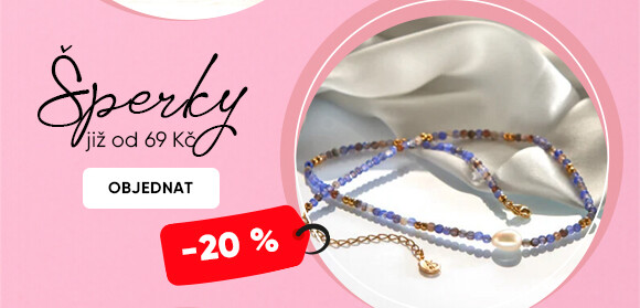 Šperky se slevou - 20 %