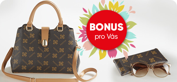 Ke každé objednávce nad 899 Kč pouzdro na brýle Royal zdarma a dámská kabelka Royal s doplatkem 199 Kč