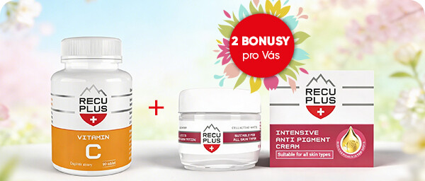  RECUPLUS krém na pigmentové skvrny za méně než polovinu - CZ 129 Kč