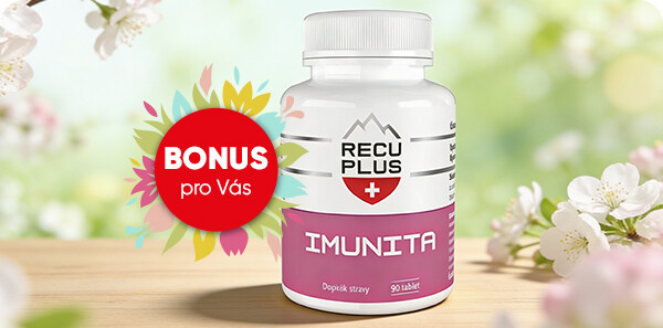 RECUPLUS VITAMÍN IMUNITA ke všem objednávkám za pouhých 69 Kč