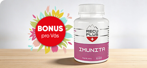 RECUPLUS VITAMÍN IMUNITA ke všem objednávkám za pouhých 69 Kč