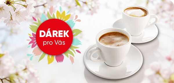 Dárek zdarma ke každé objednávce nad 899 Kč - sada 2 espresso hrníčků