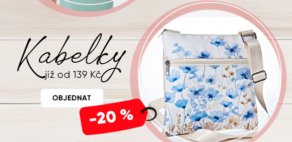 Kabelky se slevou -20 %