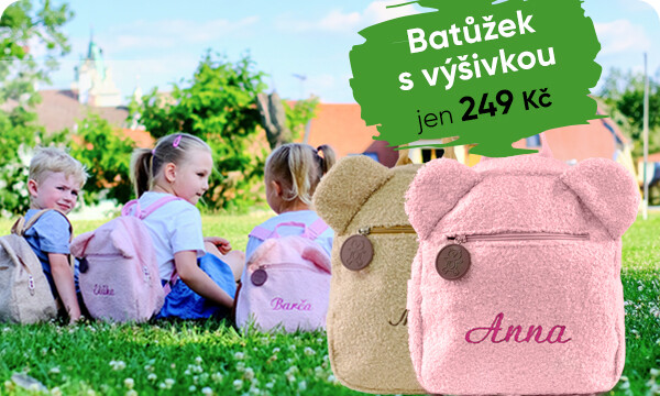 1. června - DEN DĚTÍ se blíží, připravte si dárek. Třeba DEKU & POLŠTÁŘ 2v1 jen za 129 Kč! S výšivkou jen 189 Kč!
