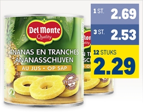 Del Monte ananasschijven