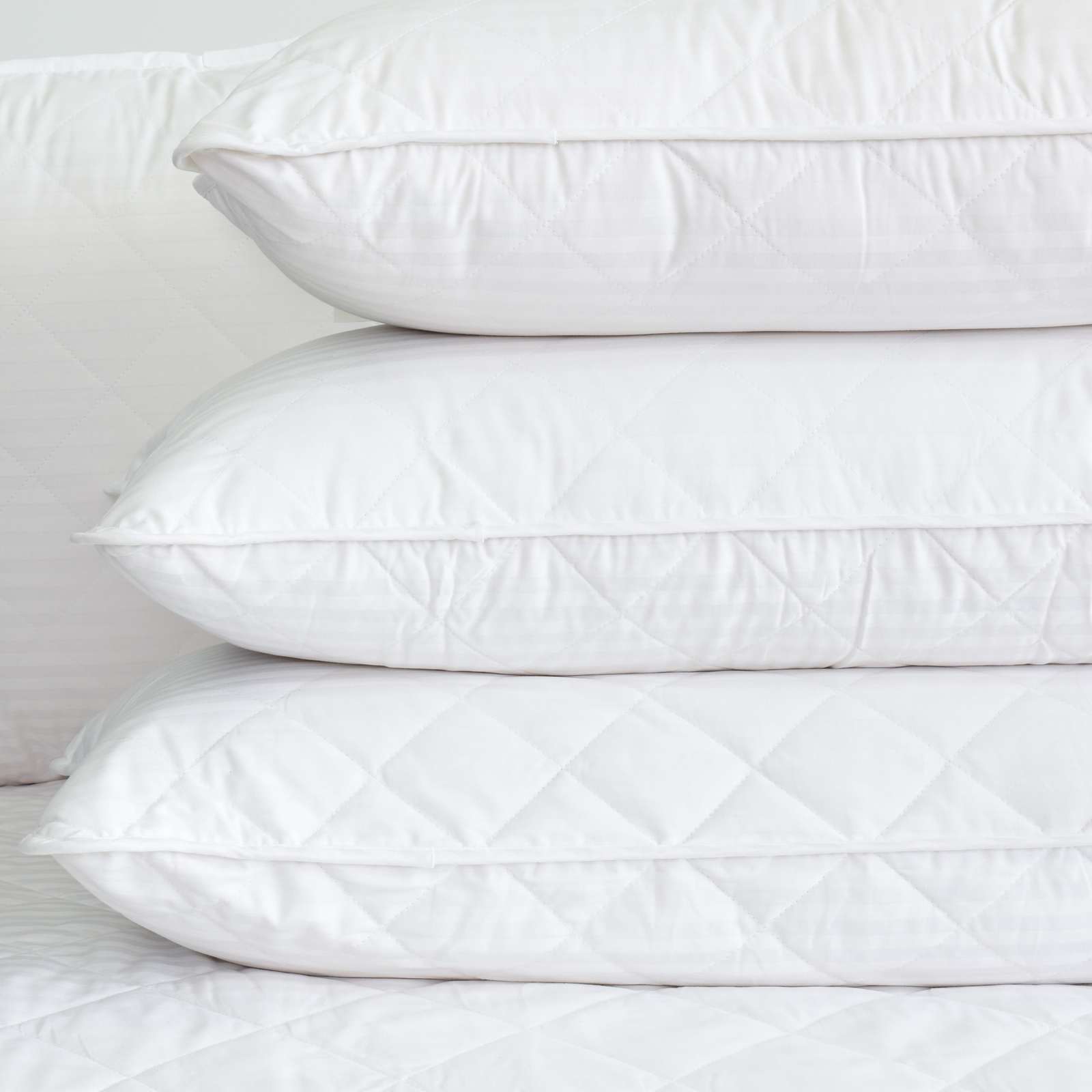 Image of Cotton Pillow Protector King Size