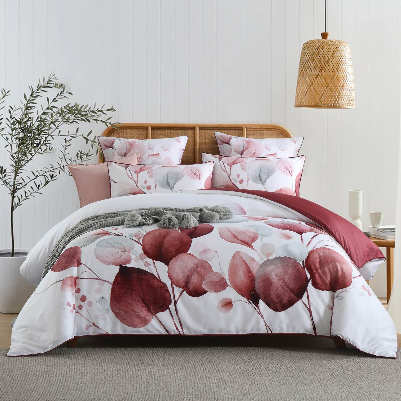 Image of Fawn Rose Quilt Cover Set