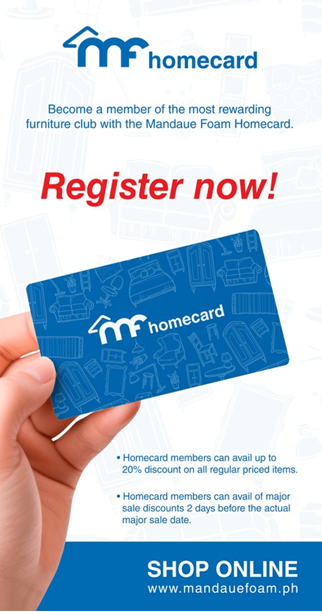 Homecard - Register now!