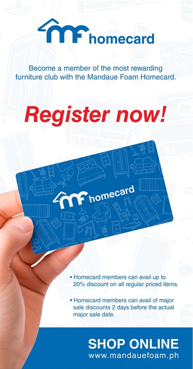 Homecard - Register now!