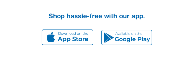 Shop hassle-free with our app.