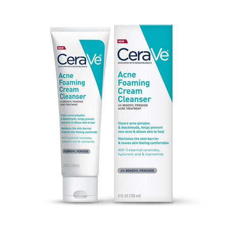 CeraVe Acne Foaming Cream Cleanser – 150ml