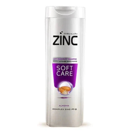 Zinc Soft Care Almond Anti-Dandruff Shampoo 400ml