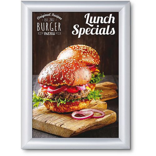 Aluminium kliklijst met puntige hoek - Manutan Expert