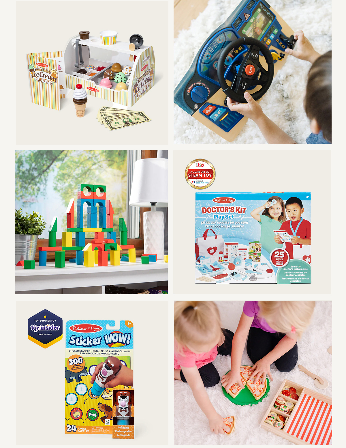 20% off all Melissa & Doug