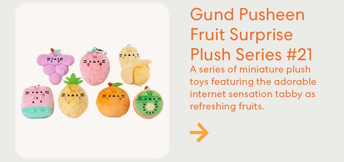 Gund Pusheen Fruit Surprise