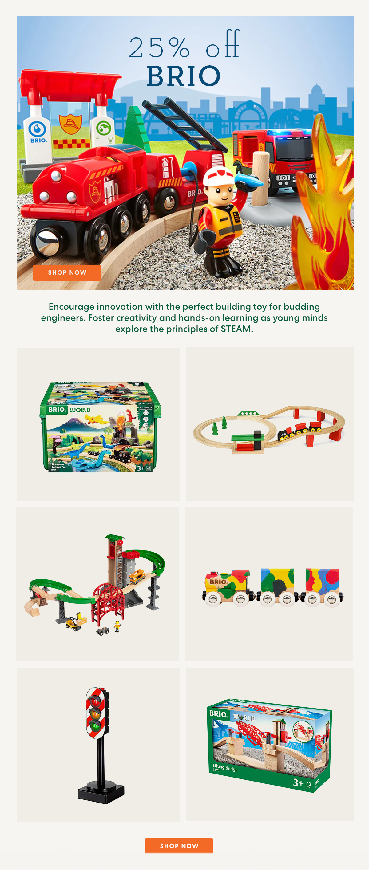 25% off BRIO