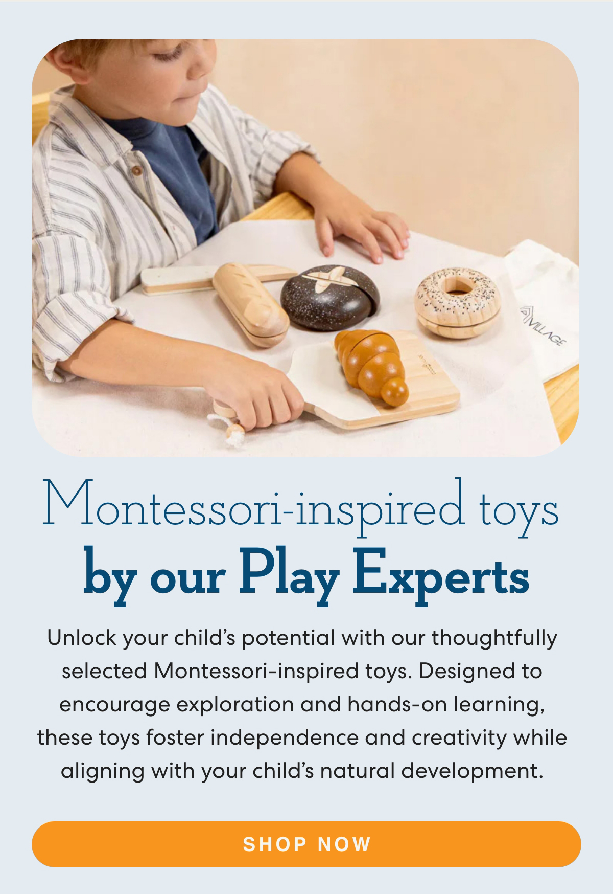 Montessori-inspired toys