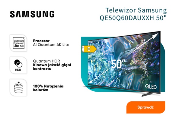 Telewizor Samsung 50" teraz o 1500 zł taniej!