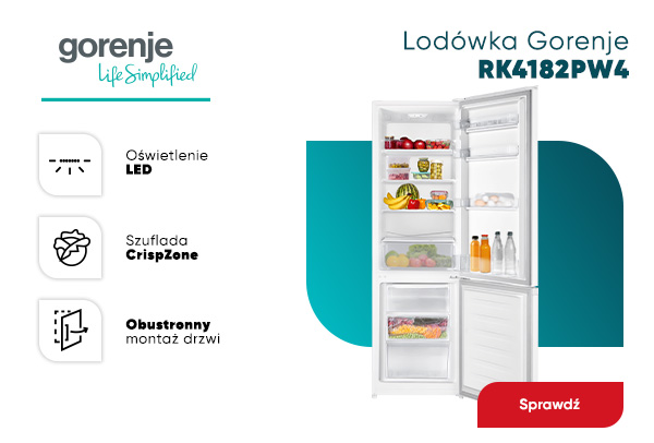 Lodówka Gorenje RK4182PW4