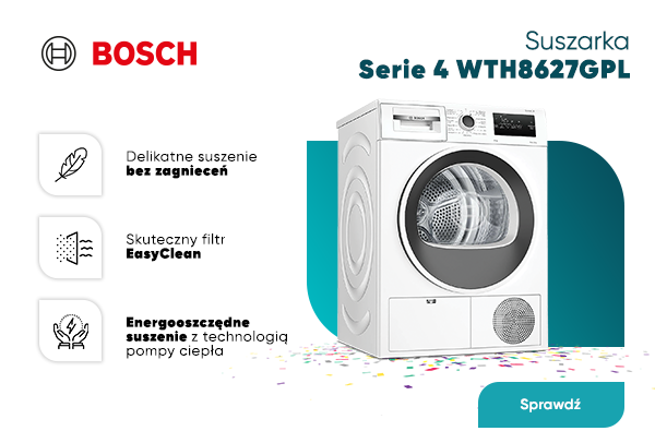 Suszarka Bosch Serie 4 WTH8627GPL