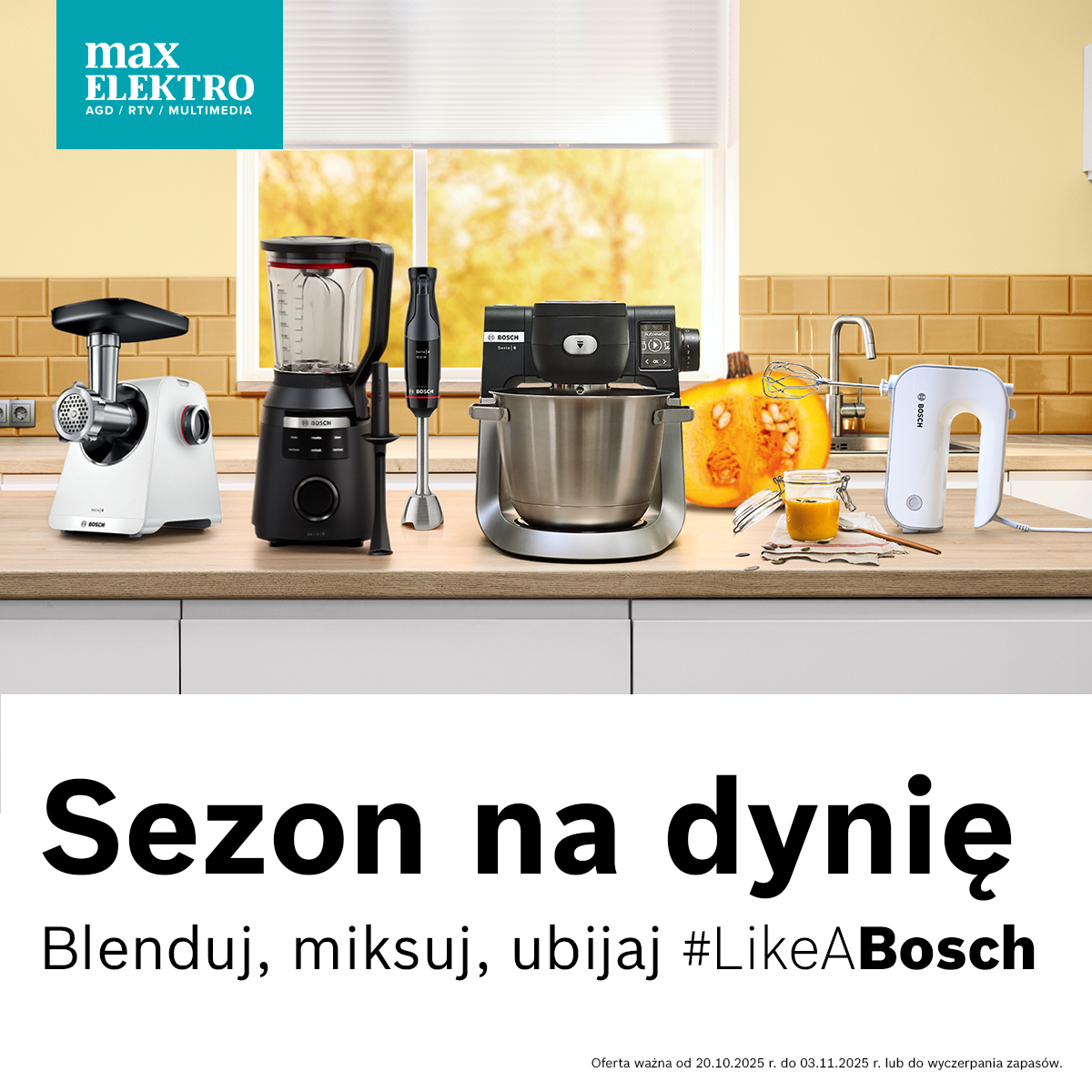 Sezon na dynią z Bosch