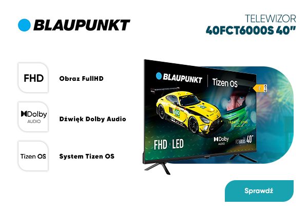 Telewizor Blaupunkt 40 cali teraz taniej!