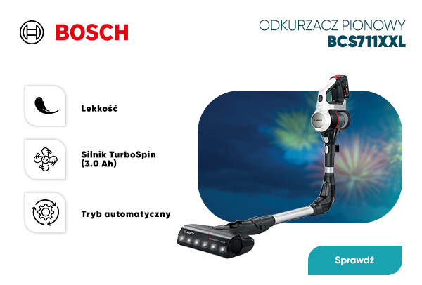 Odkurzacz pionowy Bosch w supercenie