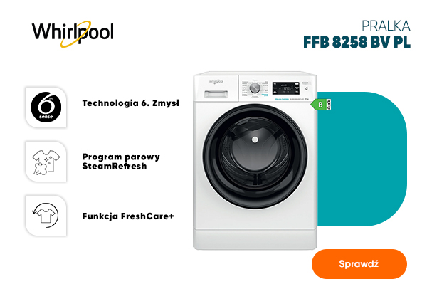 Pralka Whirlpool 500 zł taniej!