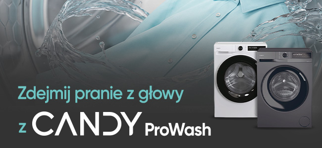 Pralki Candy teraz taniej!