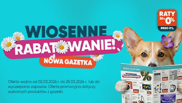 Wiosenne rabatowanie w nowej gazetce