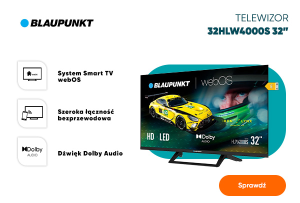Telewizor Blaupunkt 32 cale tylko 499 ł