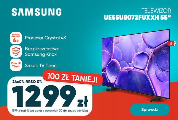 Telewizor Samsung tylko 1299 zł