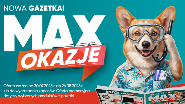 Sierpniowa gazetka Max Elektro