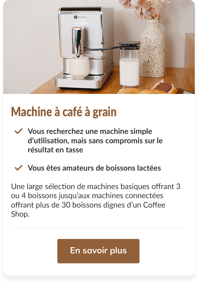 Pourquoi choisir une machine à café à grain ?