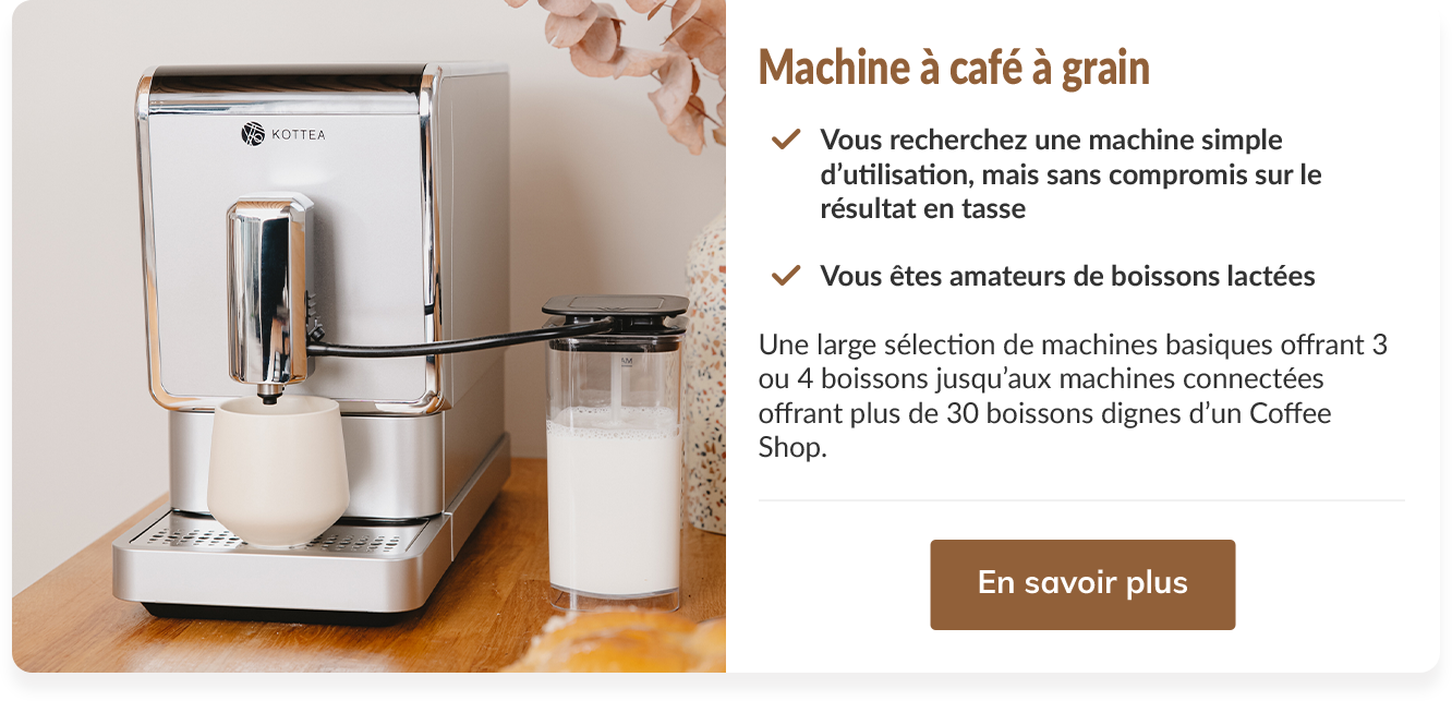 Pourquoi choisir une machine à café à grain ?