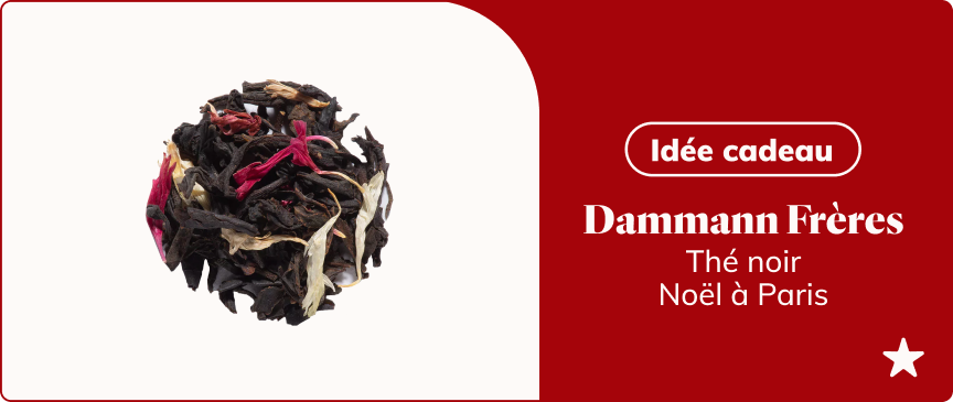 Idée cadeau - Dammann Frères - Thé Noir Noël à Paris